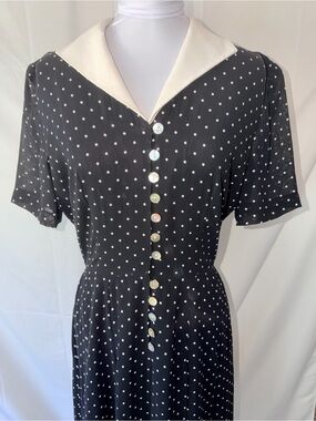 Cynthia Howie Vintage Polkadot dress
